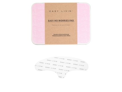 EASY NO WORRIES PAD – Silikonová maska na čelo a dekolt (opakovaně použitelná)