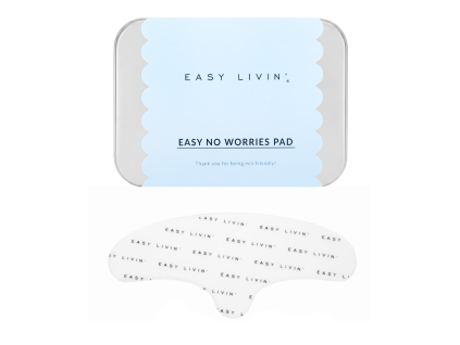 EASY NO WORRIES PAD – Silikonová maska na čelo a dekolt (opakovaně použitelná)