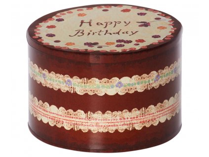 Maileg plechová krabička na sladkosti - Cake Box