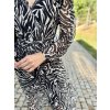 Dlouhé šaty GEORGINA zebra