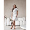 Košilové šaty EVE bílá