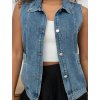 veste sans manches en jean jeans 67d09d41a7627