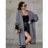 kardigan černá bílá