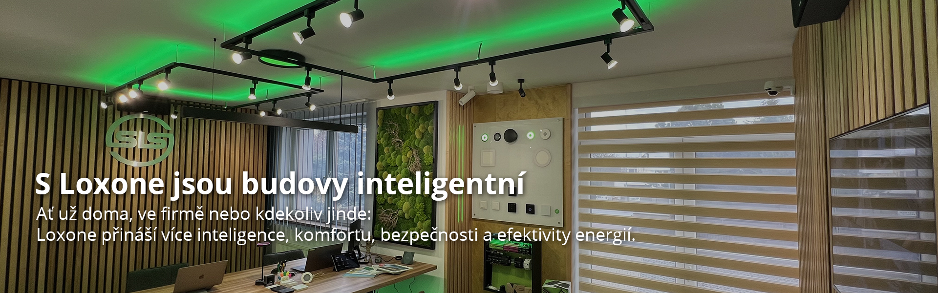 S Loxone jsou budovy inteligentní