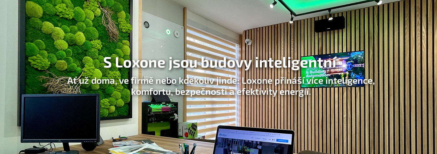 S Loxone jsou budovy inteligentní