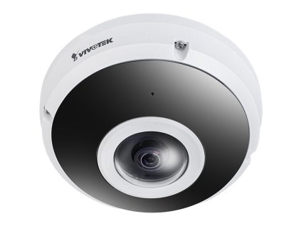 Venkovní IP kamera 12M (7.9) MPx fisheye, Adaptivní IR 20m, 360°, člověk/vozidlo, AI VCA analýzy, atributy