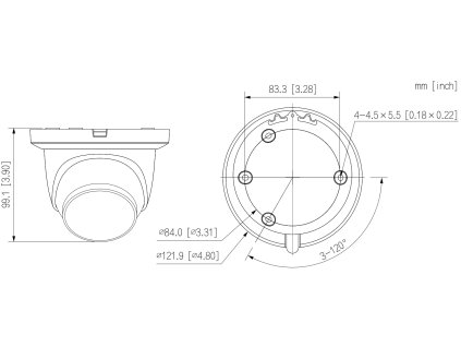 IPC-HDW2649TM-S-IL-B - 2,8 mm