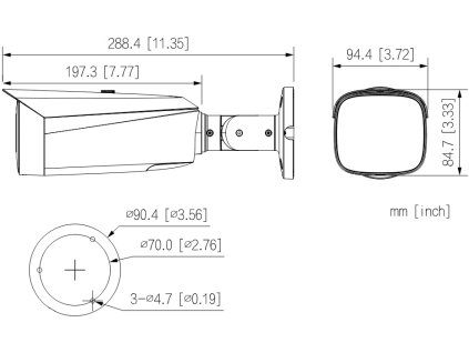 IPC-HFW3449T1-ZAS-PV-PRO-B - 2,7-12 mm