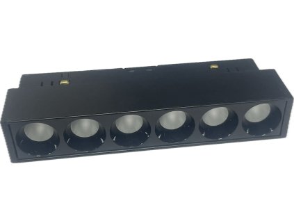 MINALOX stmievatelne listove svietidlo MNLXFC6G 1800K 4500K 24D cierne DC24V smarthome