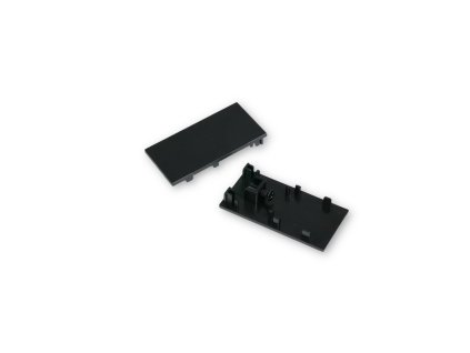 MINALOX svetelna lista vysoka koncovka M116 cierna DC24V smarthome pohlad