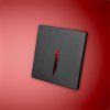 MINALOX stmievatelne LED svietidlo step light s90 IP65 luc cierna smarthome red
