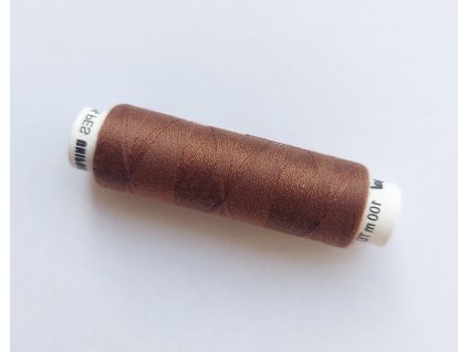 Hnědá niť UNIPOLY 120