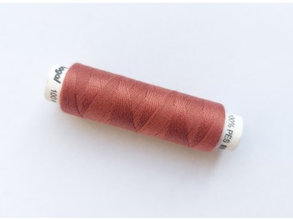 Červenohnědá niť UNIPOLY 120