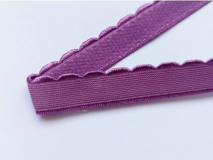 Fialová pikotová pruženka