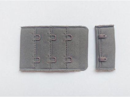 Tmavě šedé zapínaní 3:2