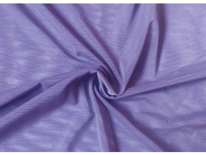Elastický tyl ve fialové barvě