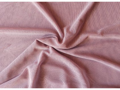 Elastický tyl ve starorůžové barvě