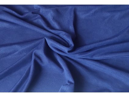Elastický tyl v tmavě modré barvě