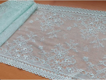 Mátová krajka typu Chantilly