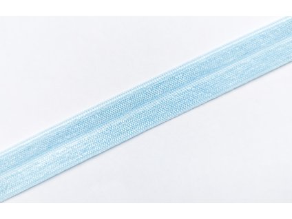 Světle modrá půlená pruženka