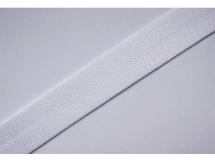 Bílá ramínková pruženka - 17 mm