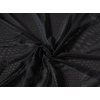 Elastický tyl v černé barvě