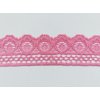 Světle růžová krajka