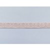 Světle růžová lemovací krajka