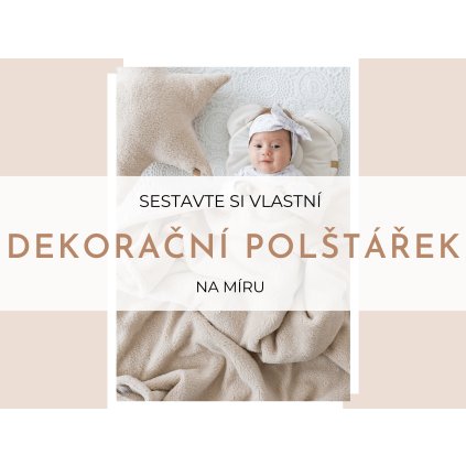 Dekoračné vankúšiky  Ušite si svoj dekoračný vankúšik na mieru