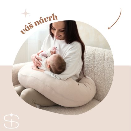 Vankúš na dojčenie  Ušite si svoj vankúš na dojčenie na mieru