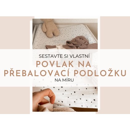 Poťah na prebaľovaciu podložku  Ušite si svoj poťah na prebaľovaciu podložku na mieru