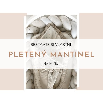 Pletený mantinel  Ušite si svoj mantinel na mieru