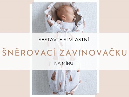 Zavinovačka šněrovací na 3 vázání  Ušijte si svou zavinovačku na míru