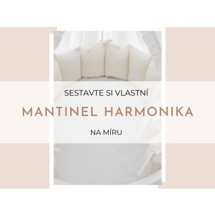 Mantinel harmonika s prošitím na míru  Ušijte si svůj postýlkový mantinel na míru