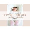 Luxusní hnízdečko s látkovou mašlí na míru  Ušijte si své hnízdečko na míru