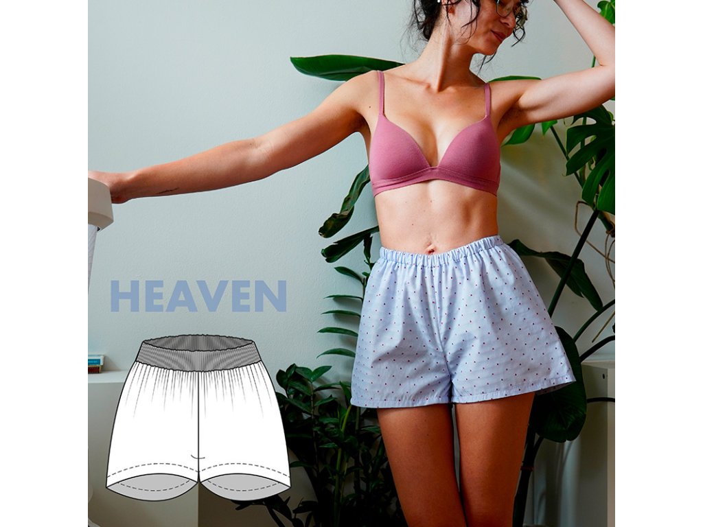 strih damske sortky HEAVEN 4 produkt