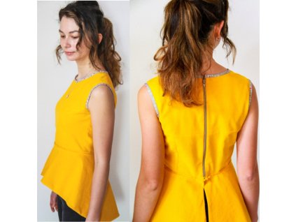 PEPLUM Damsky top 1