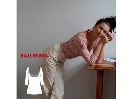 strih damske tricko ballerina snurka prosikulky