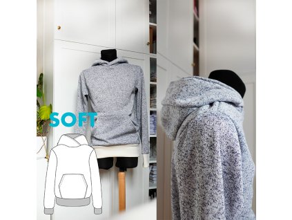 strih panska mikina klokanka soft