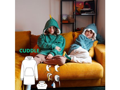 strih detska mikina CUDDLE