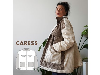 strih strih damska bunda CARESS