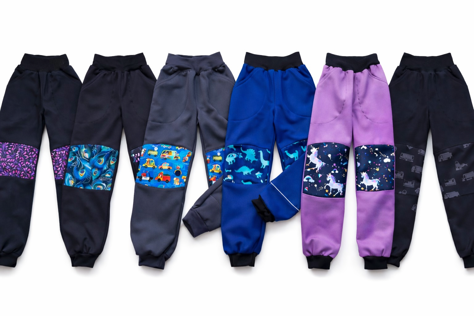 Softshellové kalhoty s fleecem