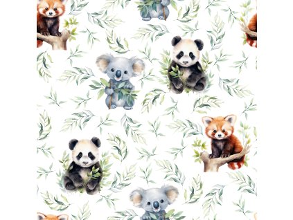 1.Panda & Koala Eucalyptus
