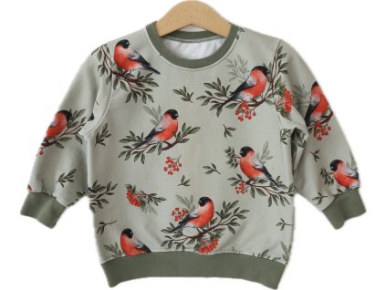 Mikina hýli na zelené