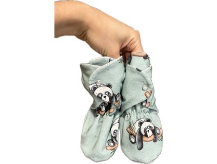 Capáčky pandy vel. 12-24M, bez zateplení