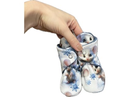 Capáčky myšky, střední zateplení