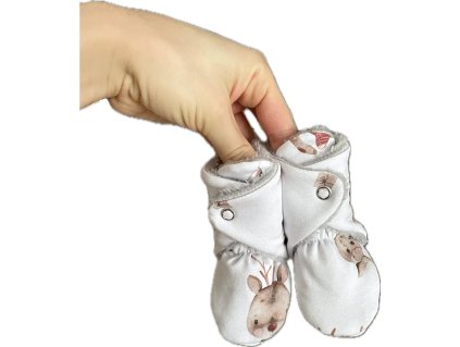 Capáčky sobík vel. 0-2M, silné zateplení