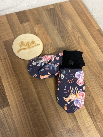 Softshellové rukavice - srnky