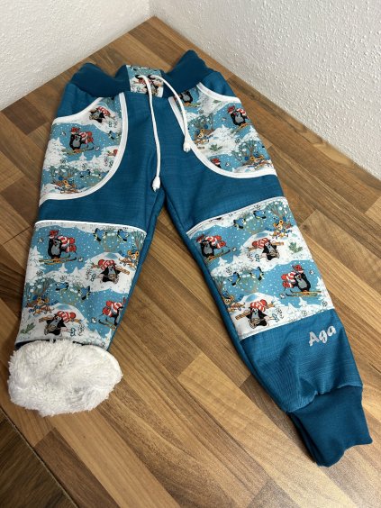 Softshell kalhoty zima v pohádce - BERÁNEK