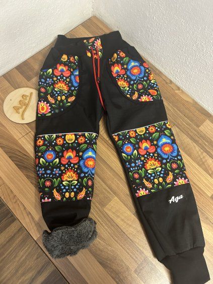 Softshell kalhoty folklor- BERÁNEK